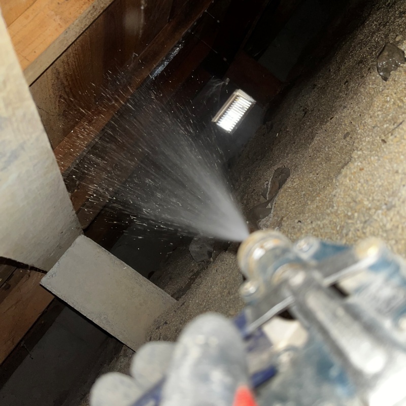 シロアリ駆除の施工事例（埼玉県深谷市石塚）