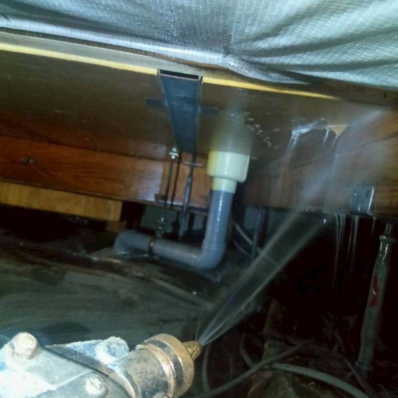 築年数26年のシロアリ予防の施工事例（愛知県大府市北崎町）