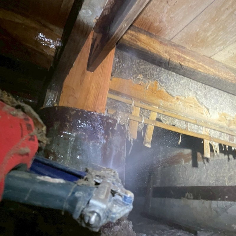 築年数50年のシロアリ駆除の施工事例（群馬県富岡市南後箇）