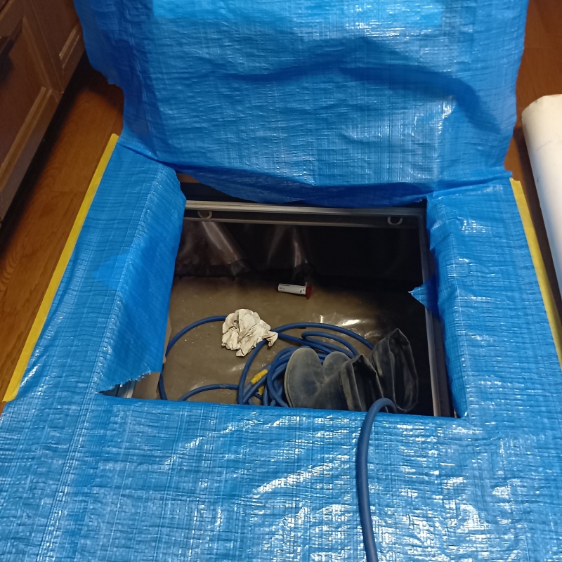 築年数30年のシロアリ予防の施工事例（広島県広島市安芸区矢野南）