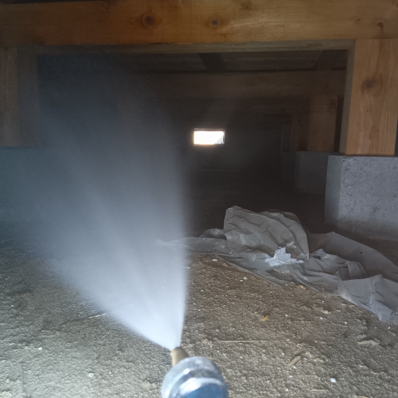 築年数30年のシロアリ駆除の施工事例（大分県大分市上戸次）