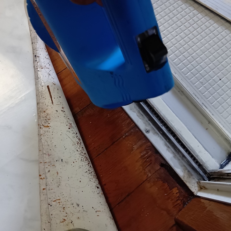 噴霧器で殺虫剤を散布