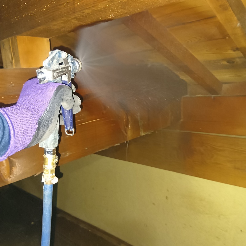 シロアリ駆除の施工事例（岡山県倉敷市児島田ノ口）