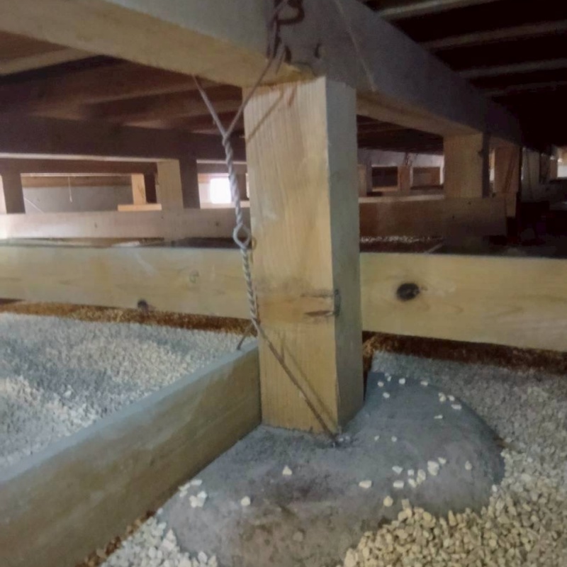 シロアリ予防の施工事例（愛知県新城市井代字大貝津）