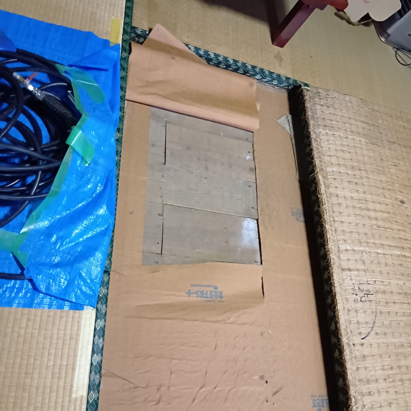 和室の床に点検口を作成