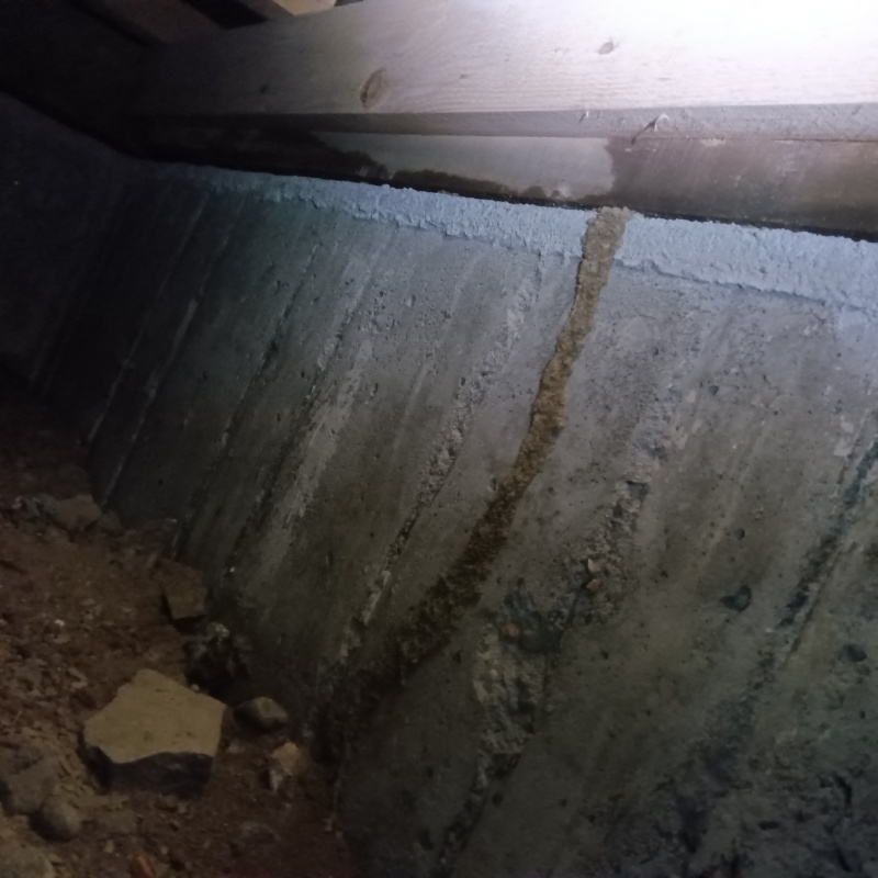築年数60年のシロアリ予防の施工事例（新潟県村上市下大蔵）