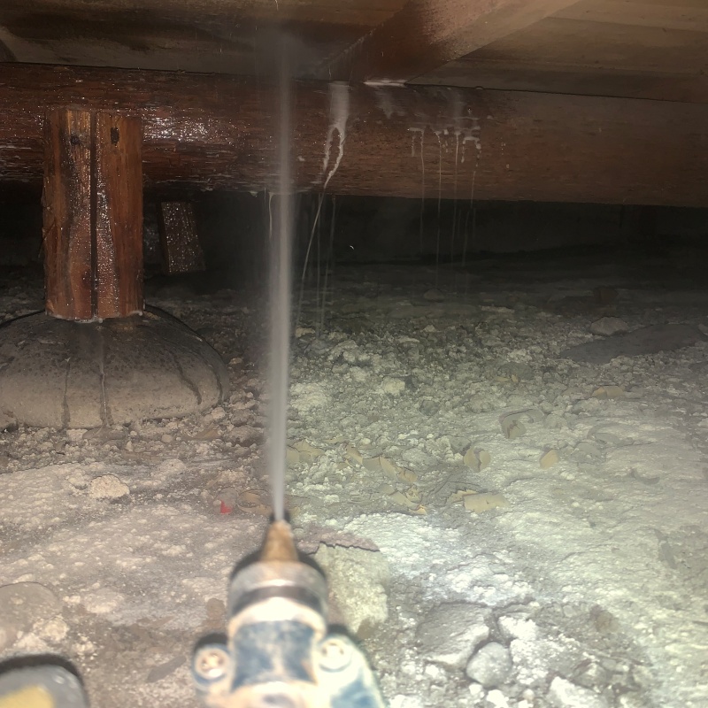 築年数40年のシロアリ駆除の施工事例（岐阜県加茂郡川辺町中川辺）