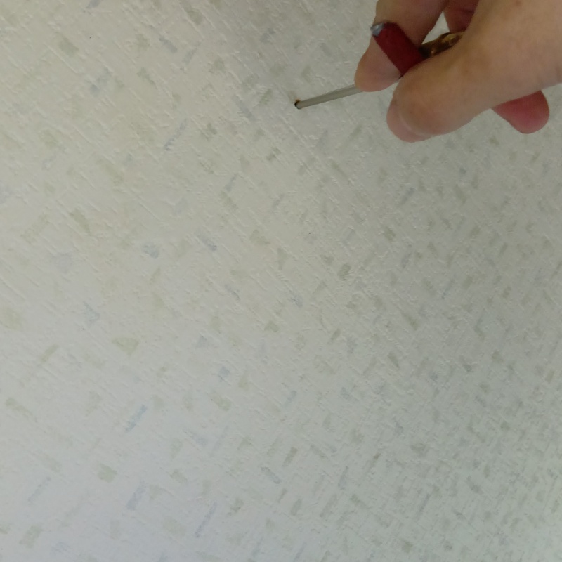 壁内にシロアリ駆除剤を散布