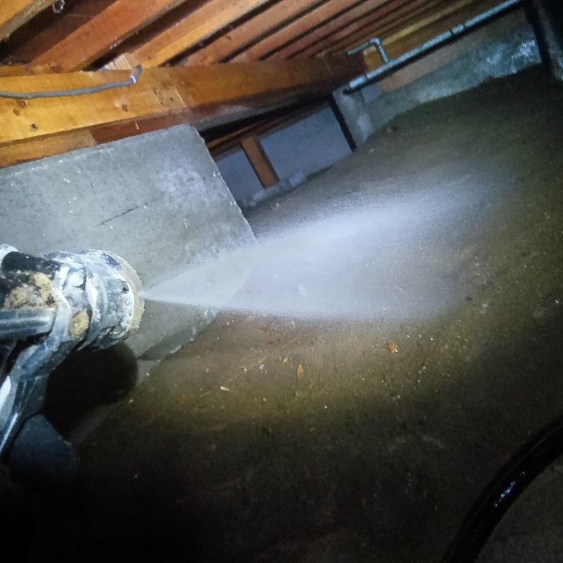 築年数50年のシロアリ予防の施工事例（新潟県新潟市西区内野西）