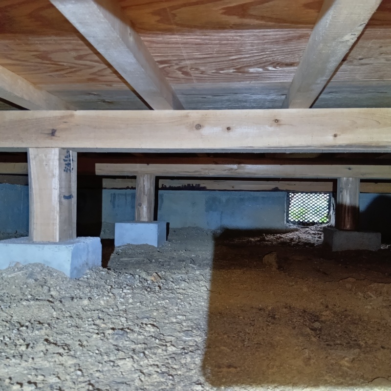 築年数40年のシロアリ予防の施工事例（大阪府南河内郡河南町大宝）