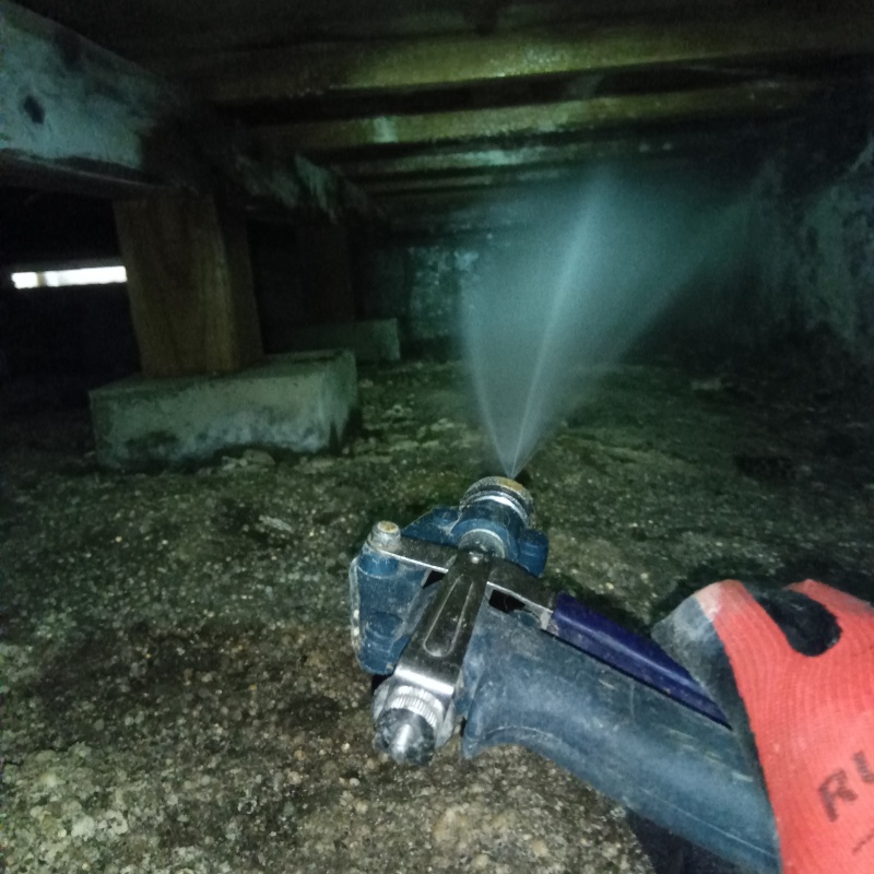 シロアリ駆除の施工事例（新潟県柏崎市）