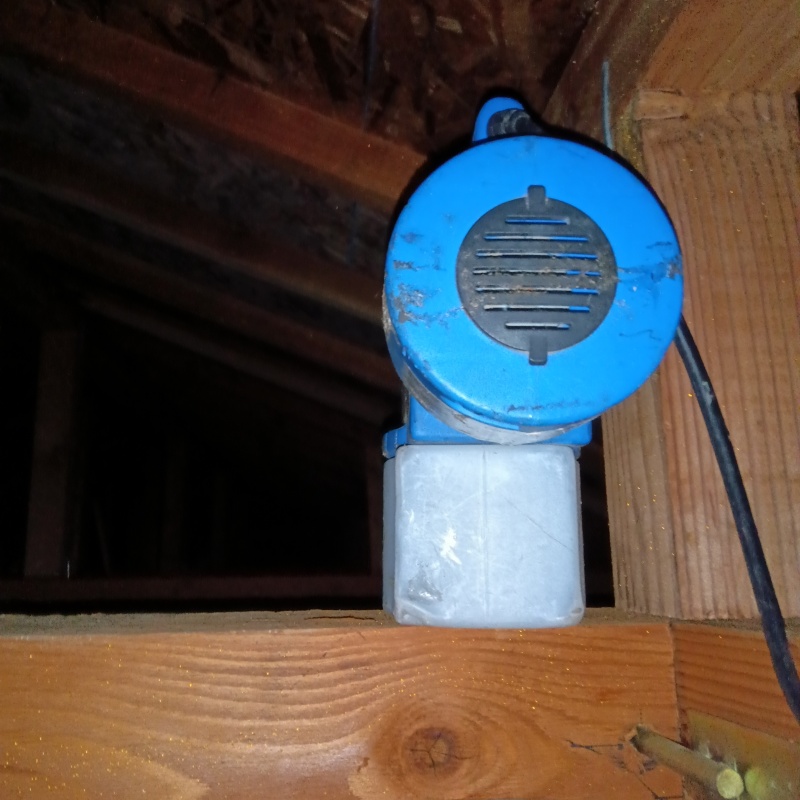 噴霧器で除菌剤を散布