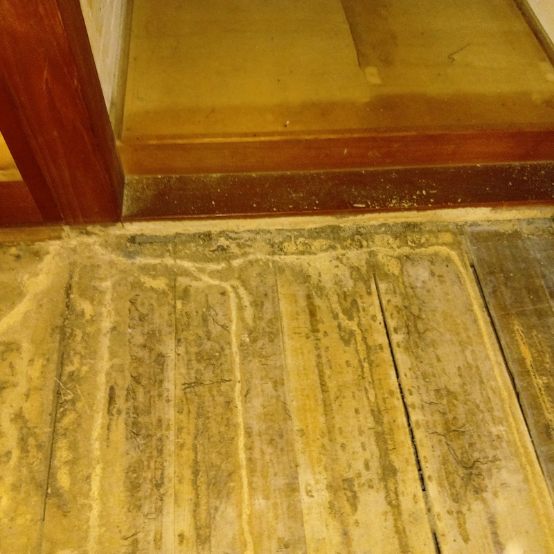 築年数70年のシロアリ駆除の施工事例（長崎県佐世保市江迎町長坂）