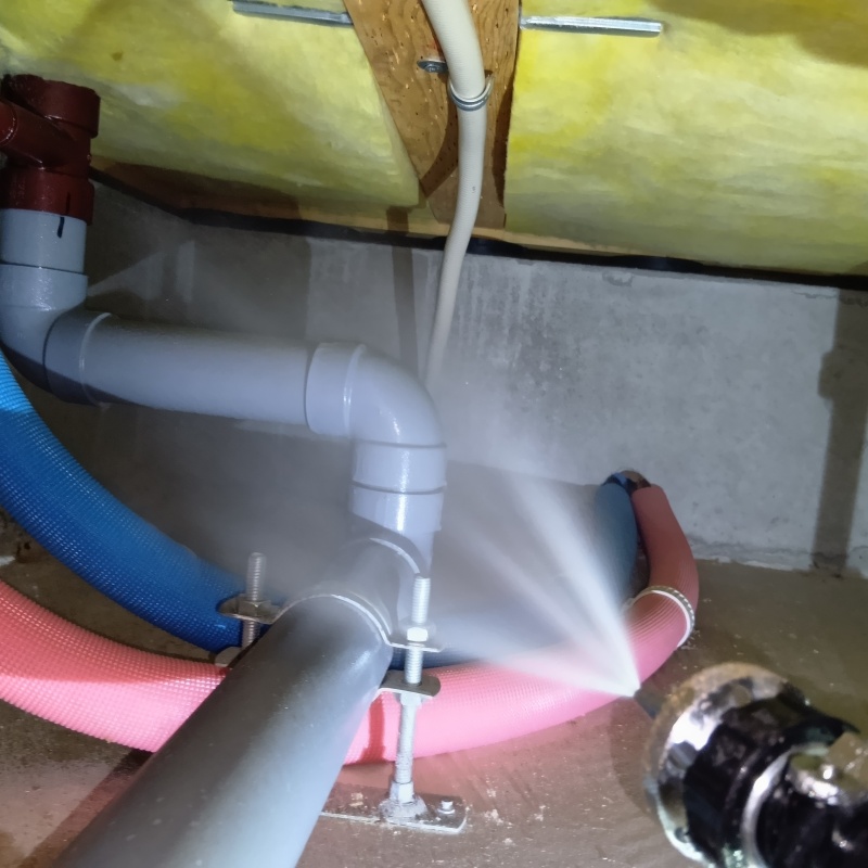 築年数10年のシロアリ予防の施工事例（兵庫県神戸市北区広陵町）