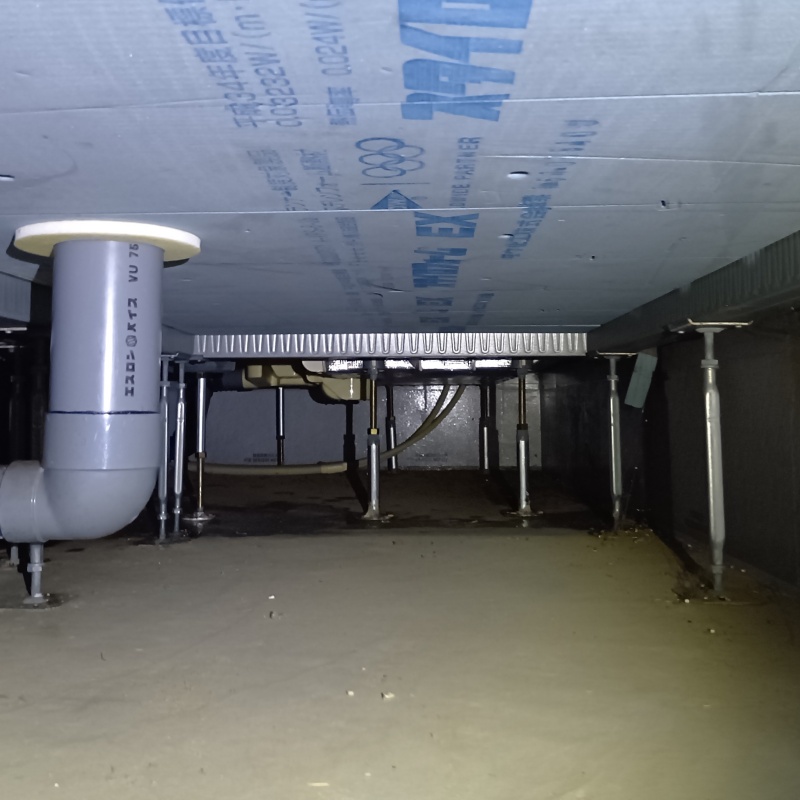 築年数10年のシロアリ予防の施工事例（茨城県神栖市日川）