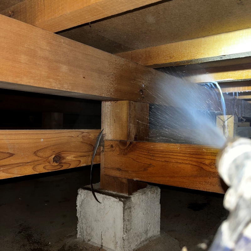築年数25年のシロアリ予防の施工事例（埼玉県さいたま市大宮区東町）