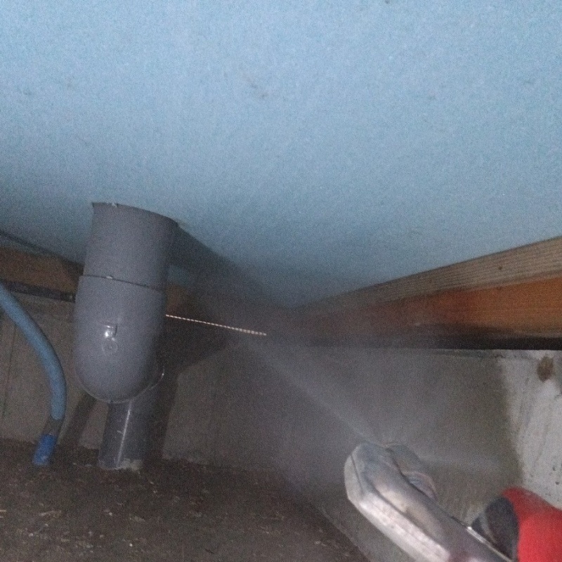 シロアリ予防の施工事例（静岡県掛川市下垂木）