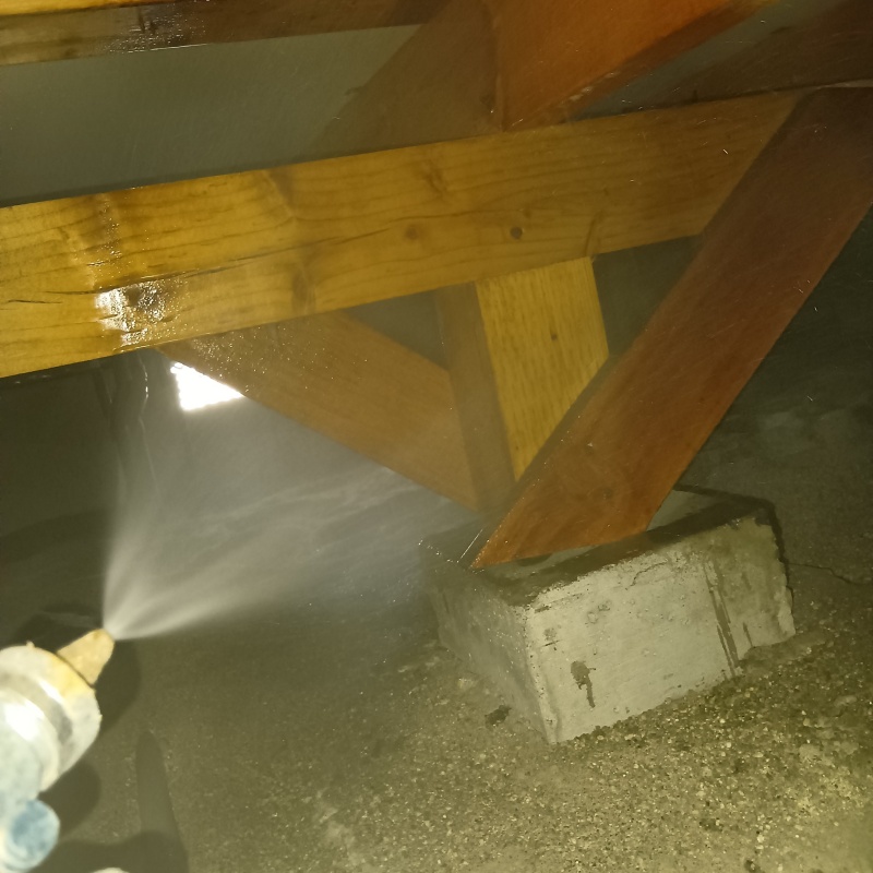 シロアリ予防の施工事例（愛知県春日井市）