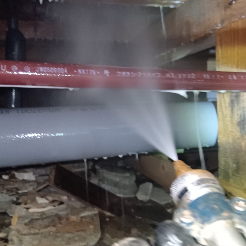 築年数40年のシロアリ予防の施工事例（神奈川県横浜市保土ケ谷区釜台町）