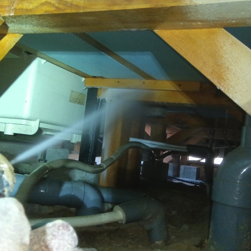 築年数28年のシロアリ予防の施工事例（神奈川県横浜市緑区中山）