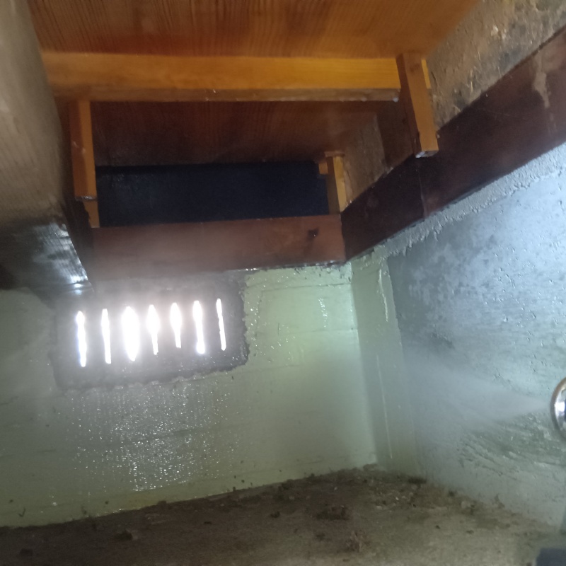 シロアリ駆除の施工事例（山口県下関市豊北町大字神田上）