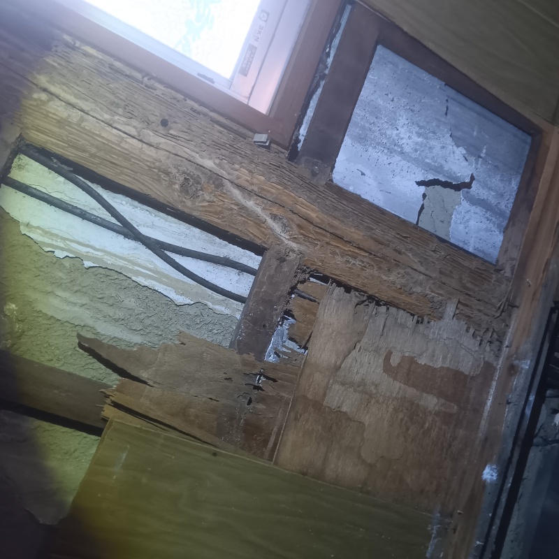 築年数80年のシロアリ駆除の施工事例（大阪府泉北郡忠岡町忠岡中）