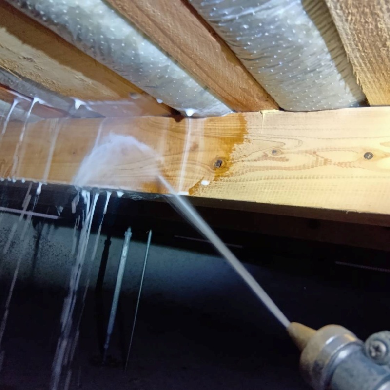 築年数18年のシロアリ予防の施工事例（愛知県大府市追分町）