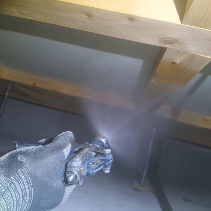 築年数5年のシロアリ予防の施工事例（大阪府大阪市阿倍野区昭和町）