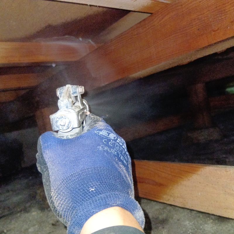 シロアリ駆除の施工事例（東京都立川市富士見町）