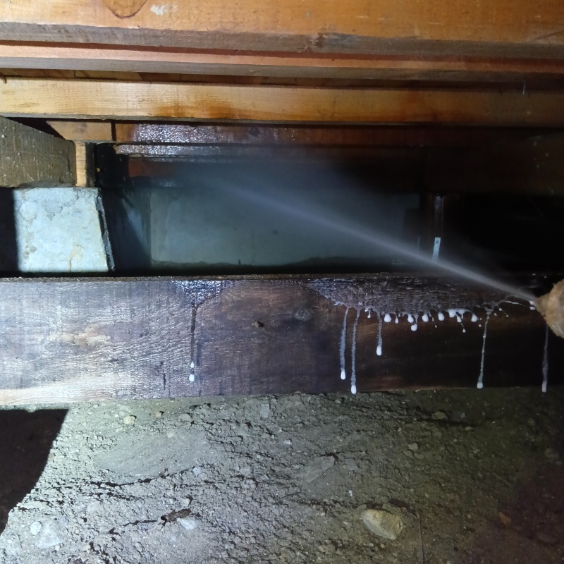 築年数47年のシロアリ予防の施工事例（大阪府吹田市金田町）