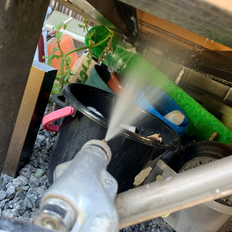 シロアリ駆除の施工事例（三重県いなべ市藤原町本郷）