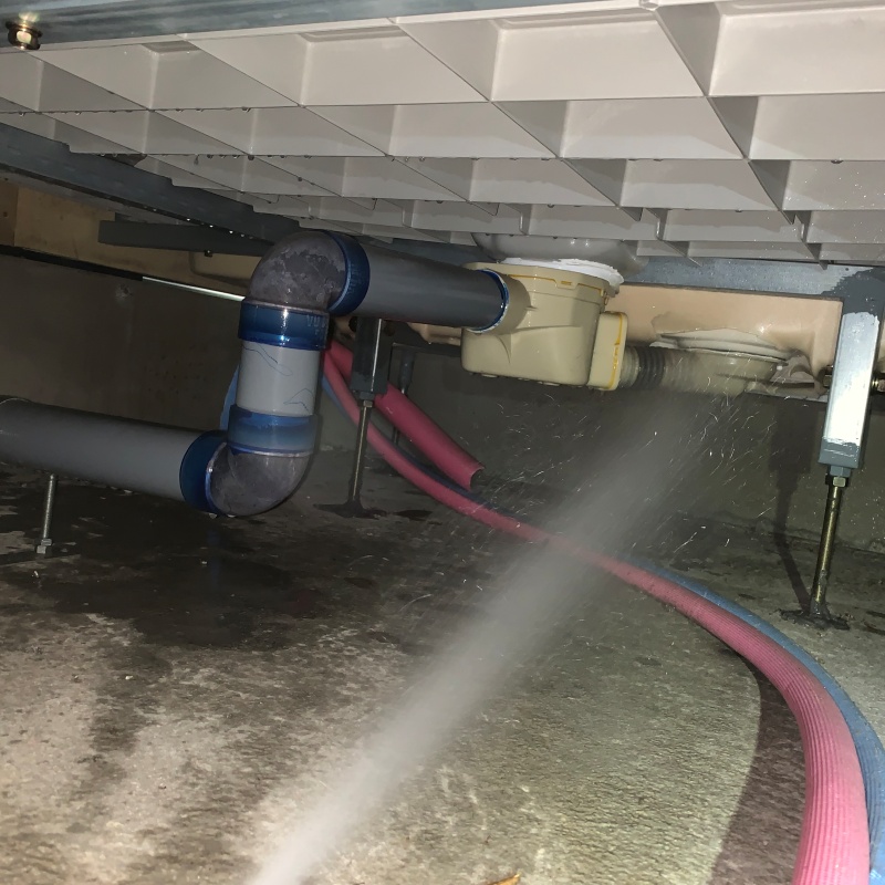 シロアリ予防の施工事例（岐阜県美濃市）