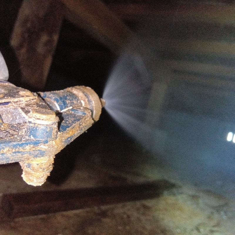 シロアリ駆除の施工事例（福岡県豊前市今市）