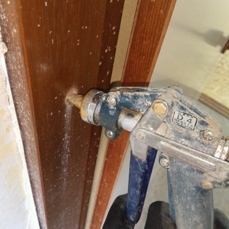 シロアリ駆除の施工事例（富山県黒部市山田新）