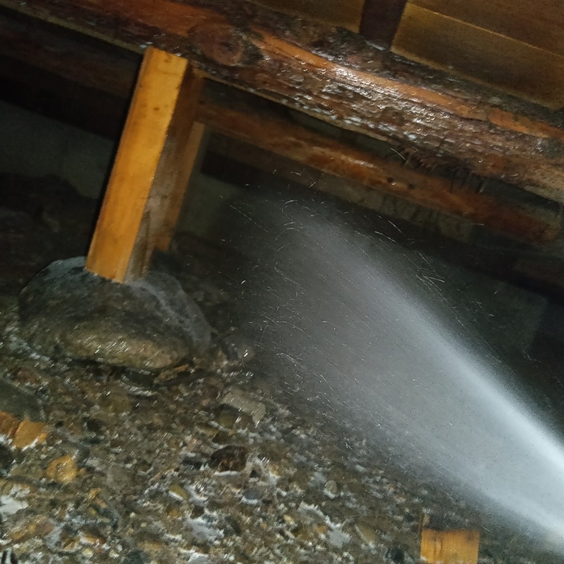 シロアリ予防の施工事例（岐阜県山県市）
