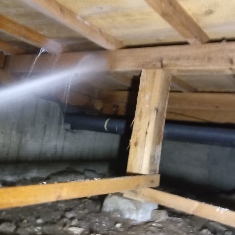 築年数54年のシロアリ駆除の施工事例（茨城県高萩市下手綱）