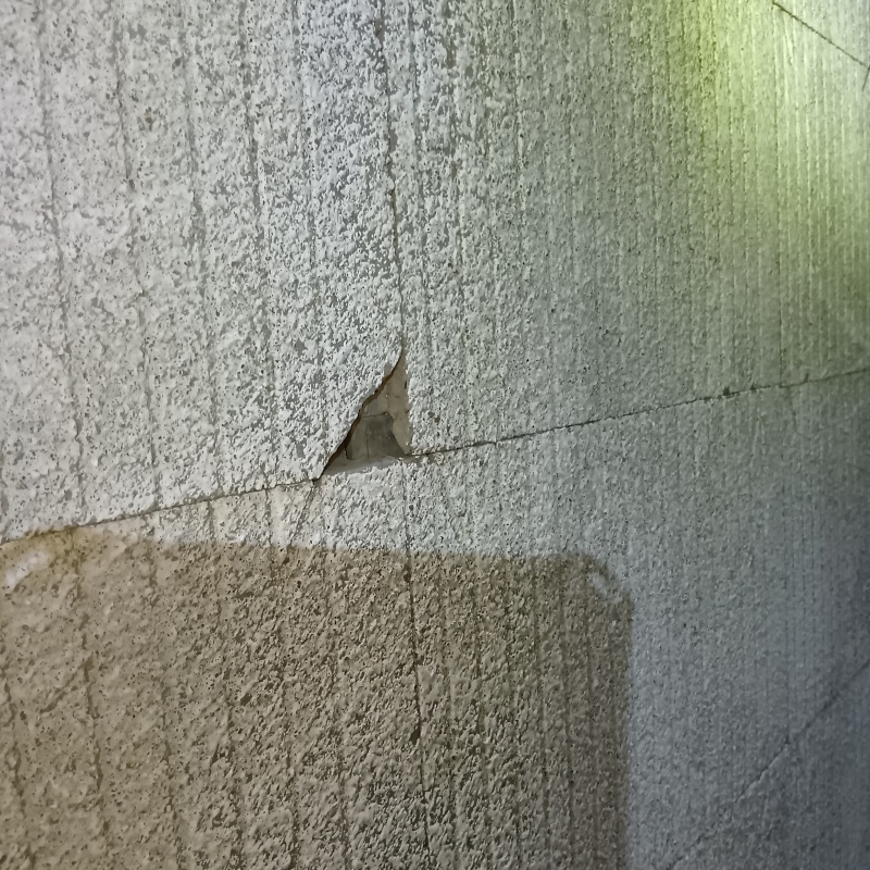 侵入口になっていたすき間