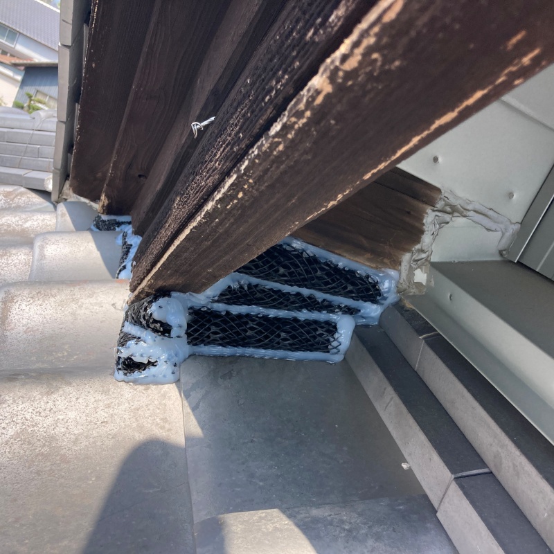 網で侵入経路を封鎖