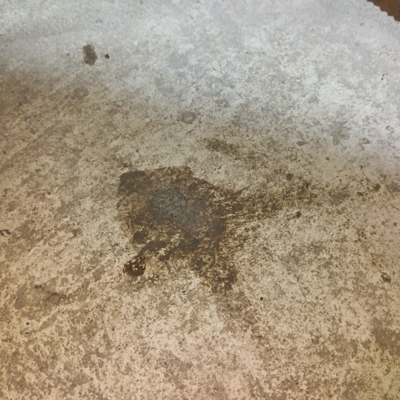 開けた穴を補修したあとの様子