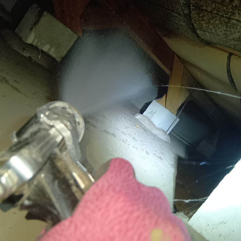 シロアリ予防の施工事例（千葉県花見川区畑町）