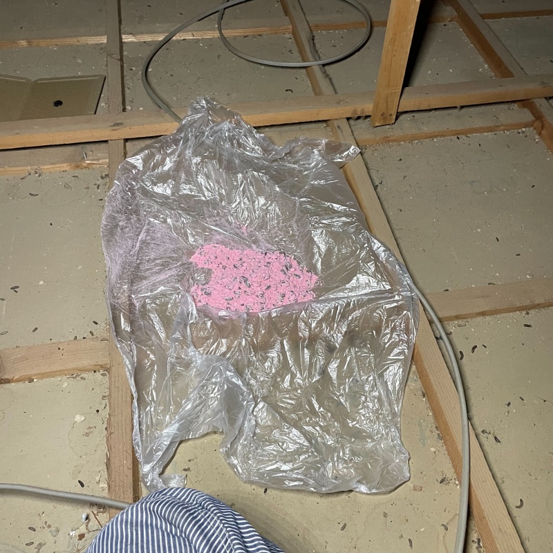 殺鼠剤を設置
