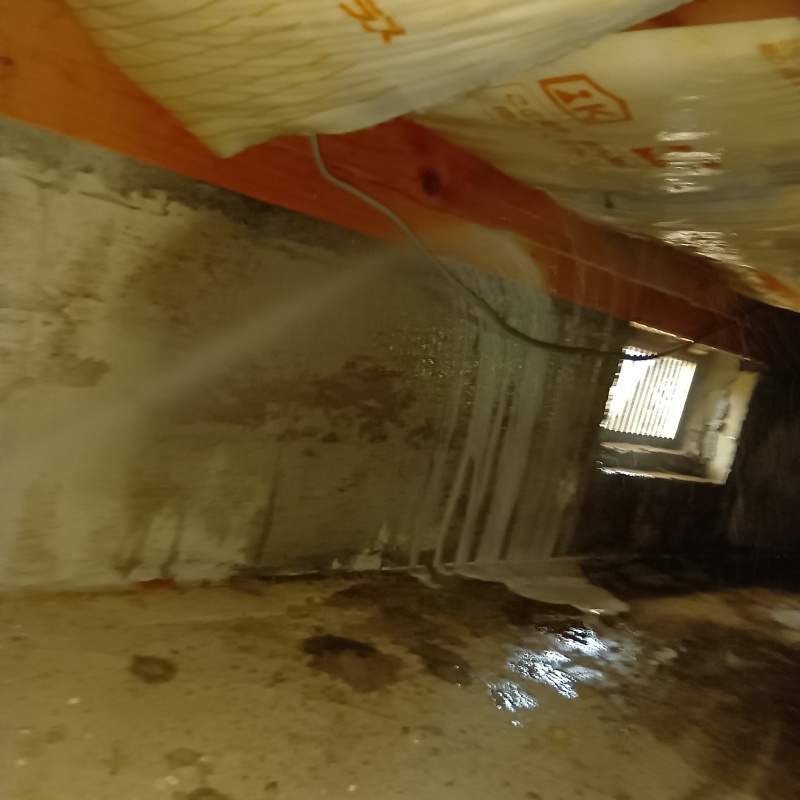 築年数25年のシロアリ予防の施工事例（高知県四万十市渡川）