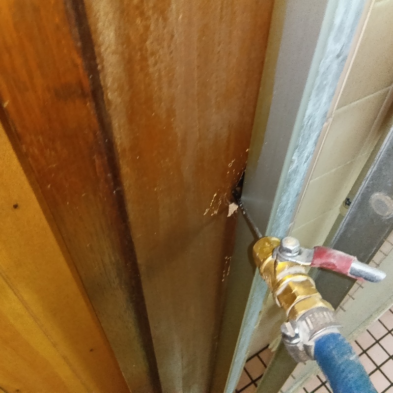 築年数35年のシロアリ駆除の施工事例（兵庫県小野市黍田町）