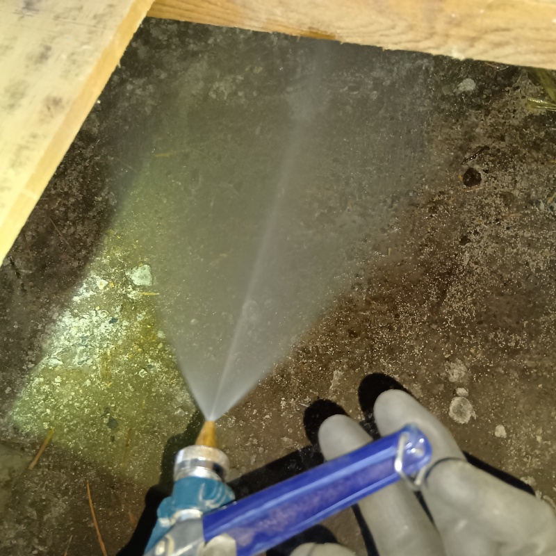 築年数46年のシロアリ予防の施工事例（神奈川県川崎市川崎区大島）