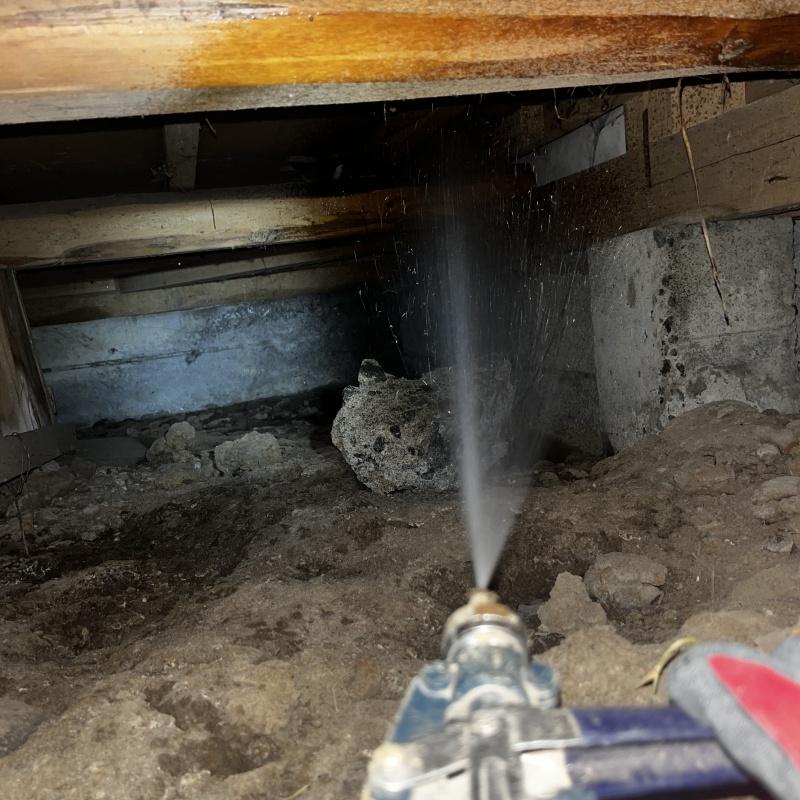 築年数50年のシロアリ駆除の施工事例（神奈川県小田原市鴨宮）