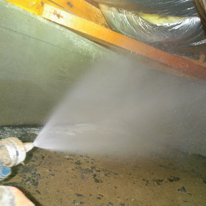 築年数35年のシロアリ予防の施工事例（静岡県島田市中溝）