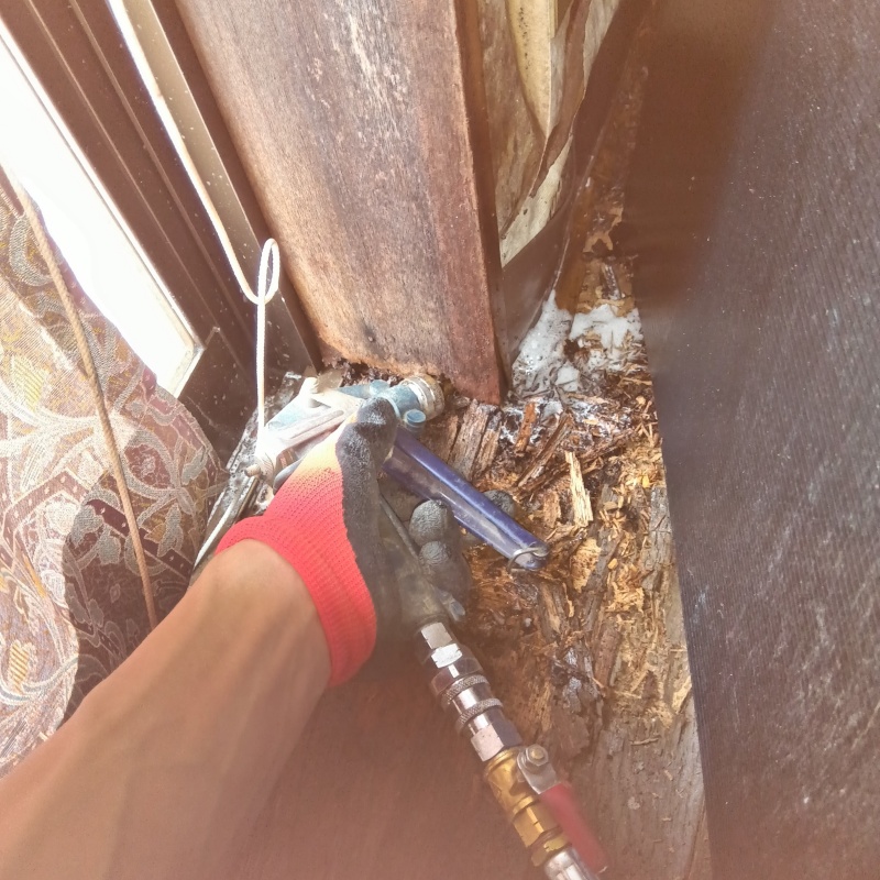 築年数30年のシロアリ駆除の施工事例（静岡県磐田市豊岡）