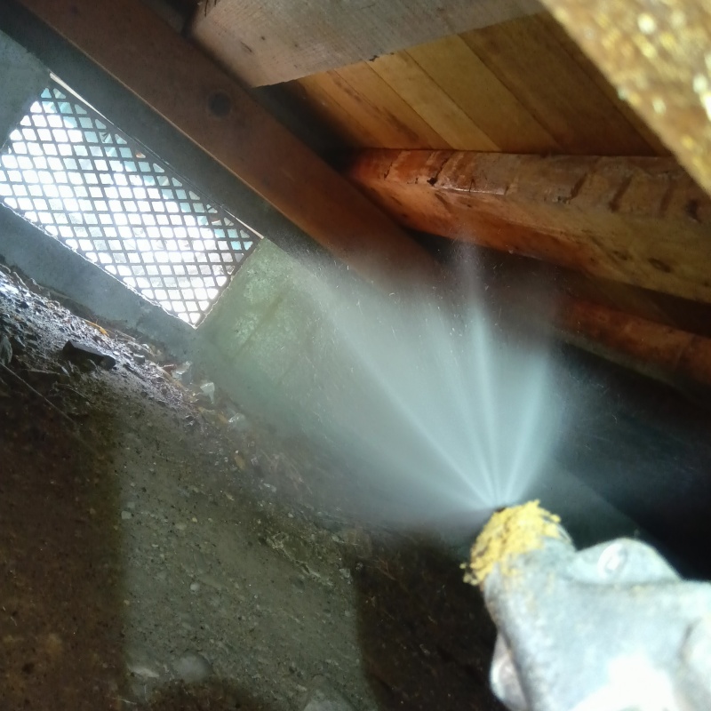 築年数36年のシロアリ駆除の施工事例（静岡県湖西市入出）