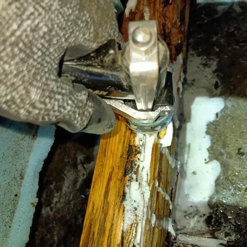 築年数56年のシロアリ駆除の施工事例（東京都葛飾区）