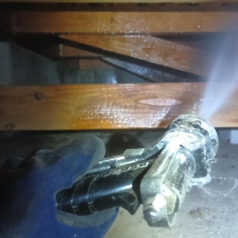 築年数34年のシロアリ駆除の施工事例（千葉県松戸市金ケ作）